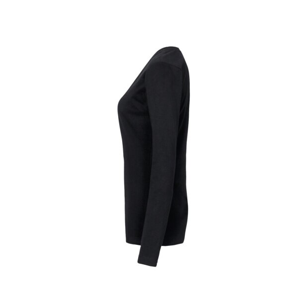 Hakro Damen Longsleeve Mikralinar® 0179005004 schwarz S