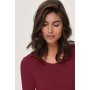 Hakro Damen Longsleeve Mikralinar® 0179017007 weinrot XL