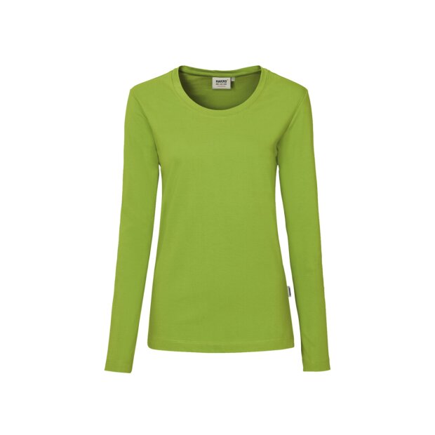 Hakro Damen Longsleeve Mikralinar® 0179040008 kiwi 2XL