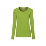 Hakro Damen Longsleeve Mikralinar® 0179040009 kiwi 3XL