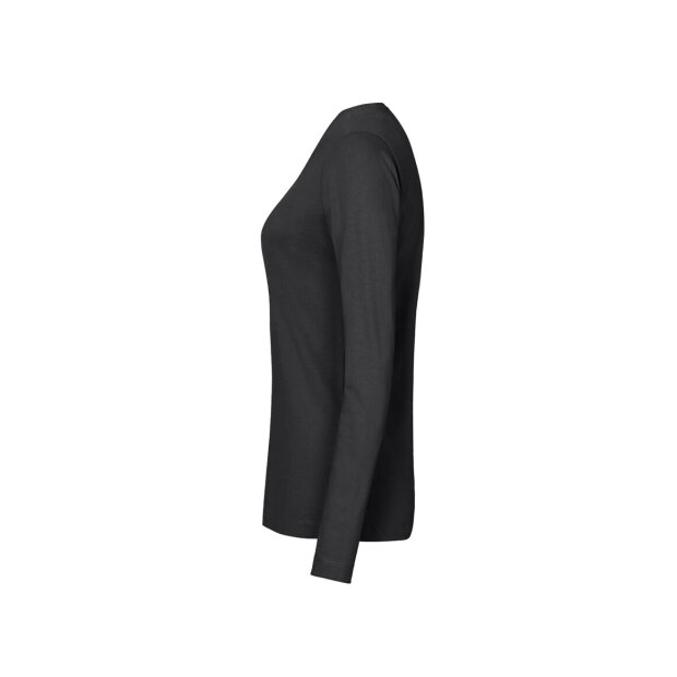 Hakro Damen Longsleeve Mikralinar® 0179064010 karbongrau 4XL