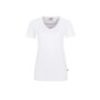HAKRO Damen V-Shirt Mikralinar® | Damen | 0181001004 | weiß | Gr. S