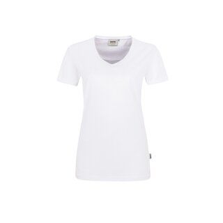 Hakro Damen V-Shirt Mikralinar&reg; 0181001005 wei&szlig; M