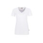 HAKRO Damen T-Shirt MIKRALINAR® No. 181 V-Ausschnitt weiß 5XL