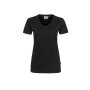 HAKRO Damen V-Shirt Mikralinar® | Damen | 0181005004 | schwarz | Gr. S