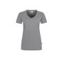 HAKRO Damen V-Shirt Mikralinar® | Damen | 0181043007 | titan | Gr. XL