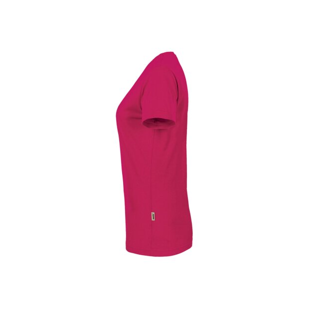 HAKRO Damen V-Shirt Mikralinar® | Damen | 0181122009 | magenta | Gr. 3XL