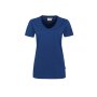 HAKRO Damen V-Shirt Mikralinar® | Damen | 0181129004 | ultramarinblau | Gr. S