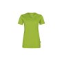 Hakro Damen V-Shirt COOLMAX® 0187040007 kiwi XL