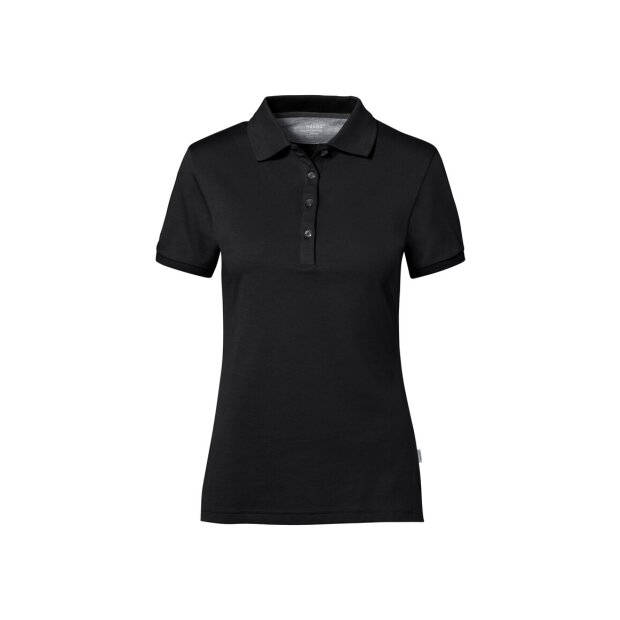 HAKRO Cotton Tec Damen Poloshirt | Damen | 0214005007 | schwarz | Gr. XL