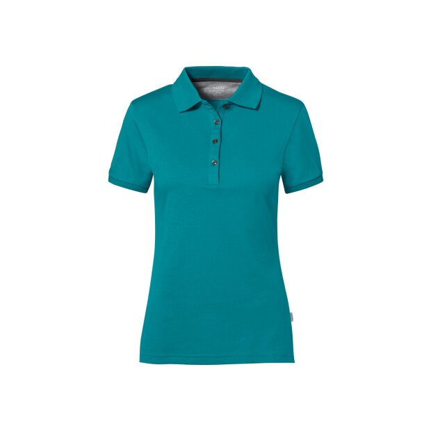 HAKRO Cotton Tec Damen Poloshirt | Damen | 0214012007 | smaragd | Gr. XL