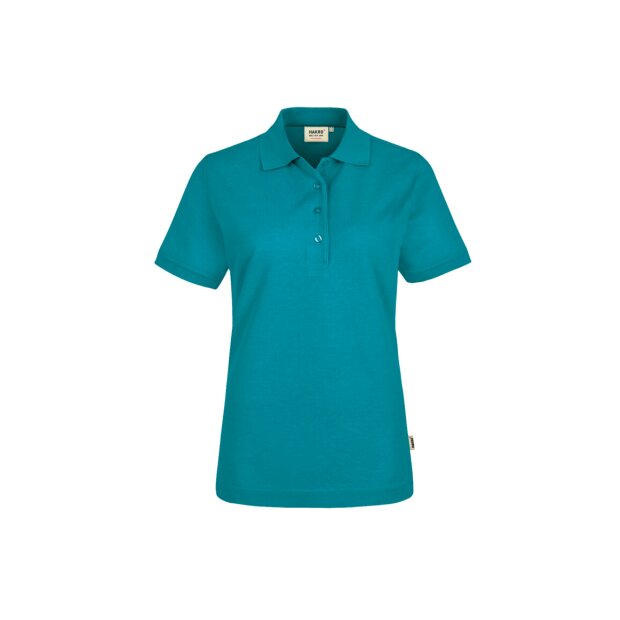 HAKRO | Damen Poloshirt Mikralinar® | 0216 | smaragd 6XL