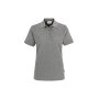 HAKRO Damen Poloshirt Mikralinar® | 0216 grau meliert 4XL