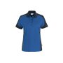 HAKRO Damen Poloshirt Contrast Mikralinar® | 0239 royalblau/anthrazit XL
