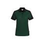 HAKRO Damen Poloshirt Contrast Mikralinar® | 0239 tanne/anthrazit XL
