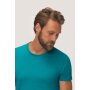 HAKRO Cotton Tec T-Shirt | Herren | 0269012006 | smaragd | Gr. L