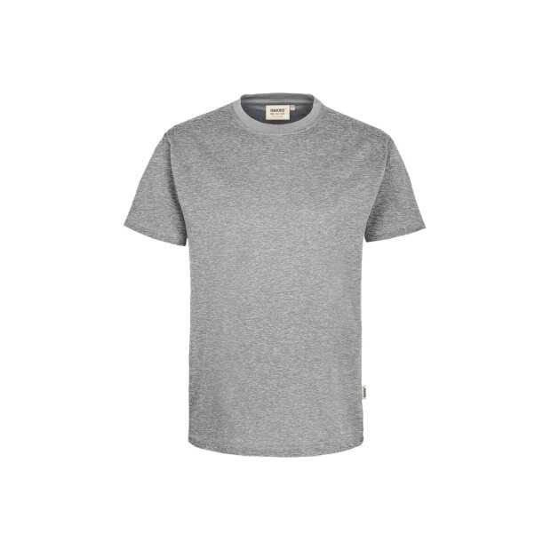 HAKRO T-Shirt Mikralinar® | Herren | 0281015005 | grau meliert | Gr. M