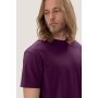 HAKRO T-Shirt Mikralinar® | Herren | 0281118004 | aubergine | Gr. S