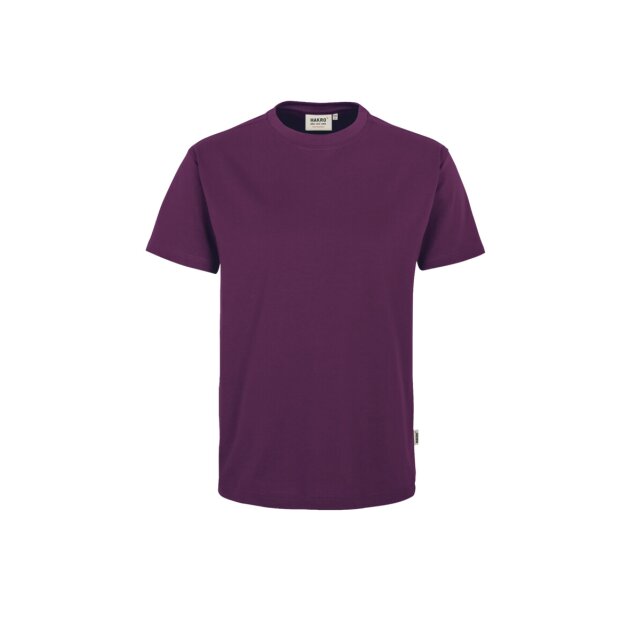 HAKRO T-Shirt Mikralinar® | Herren | 0281118006 | aubergine | Gr. L