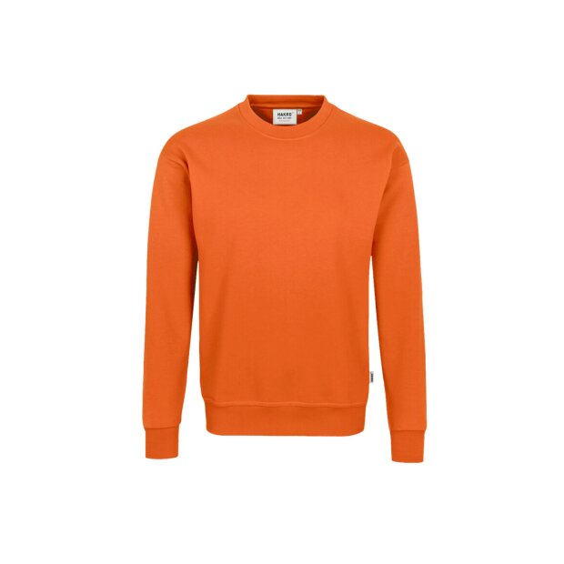 HAKRO Sweatshirt Mikralinar® | Unisex | 0475027008 | orange | Gr. 2XL