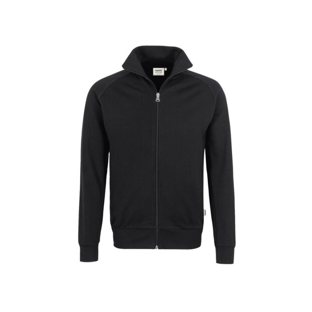 Hakro Sweatjacke College Herren 0606005005 schwarz M