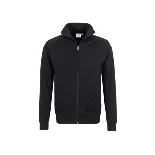 Hakro Sweatjacke College Herren 0606005006 schwarz L