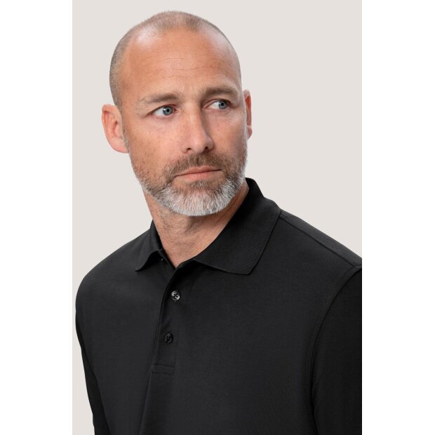 Hakro Poloshirt Mikralinar® 0816 schwarz XL