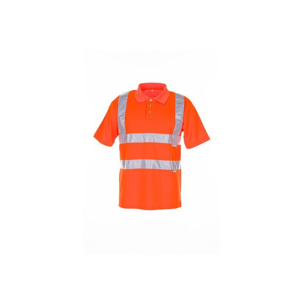 Planam | Warnschutz Poloshirt | 2091 uni orange