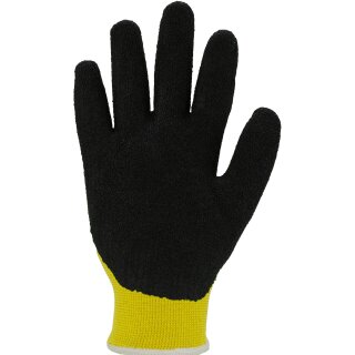 Asatex | Stick-Winter-Handschuh | 3677GD | Schwarz-Gelb |