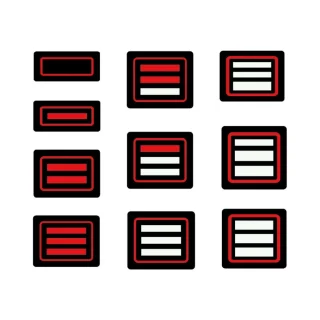 Feuerwehr Dienstgradabzeichen Bayern Filz gestickt