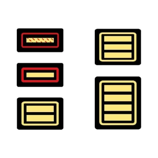 Feuerwehr Dienstgradabzeichen Bayern...