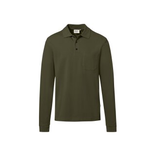 Hakro Pocket-Longsleeve-Polo Mikralinar Eco 0817